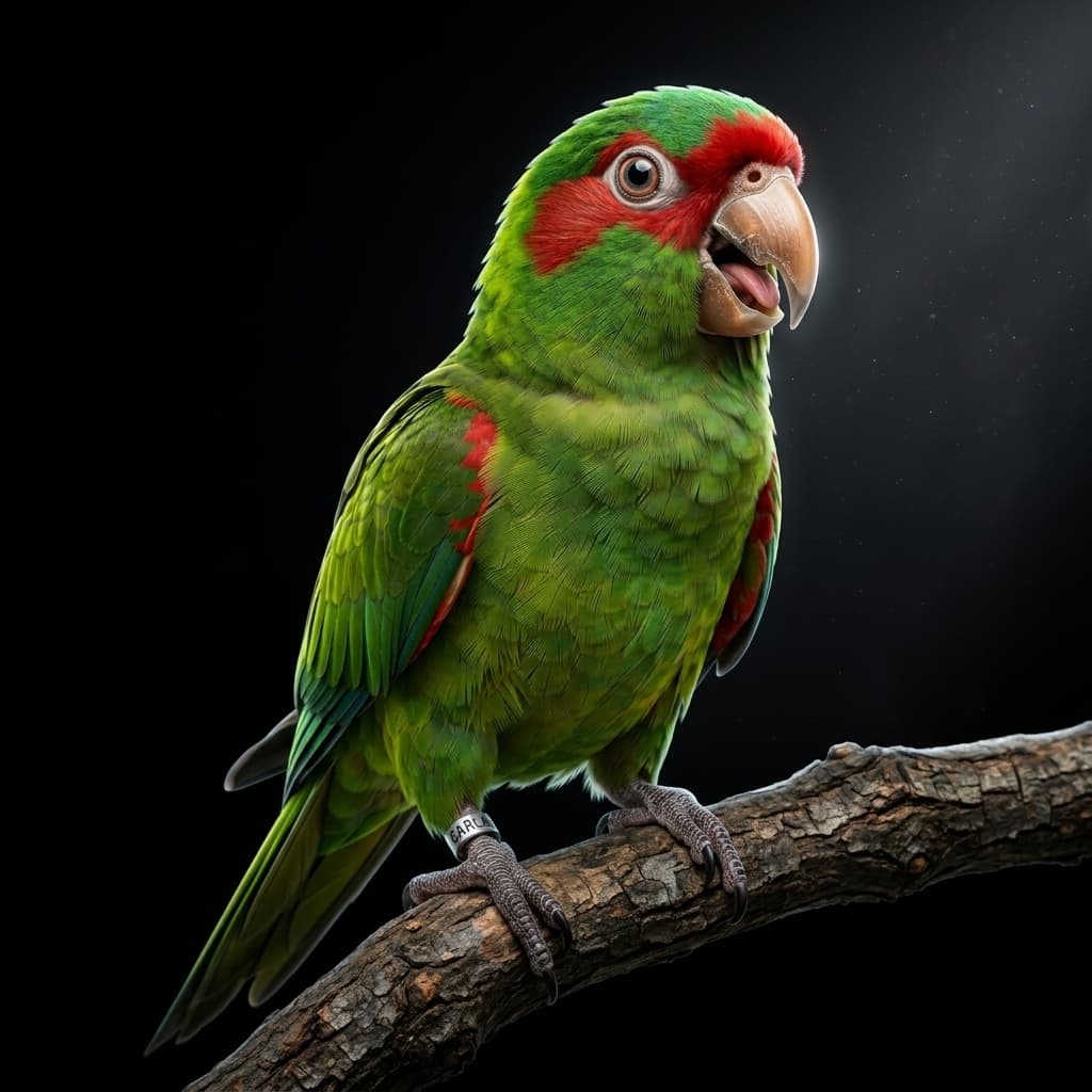 Carla, Cotorra (Amazona Auropalliata)